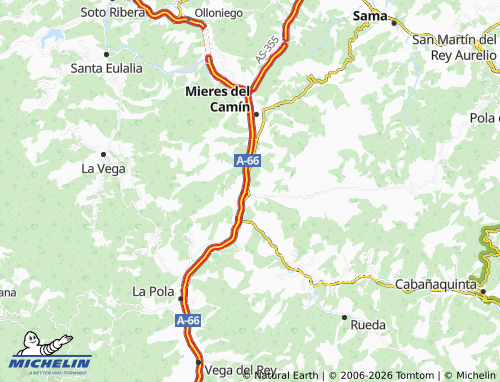 MICHELIN-Landkarte Figaredo - ViaMichelin