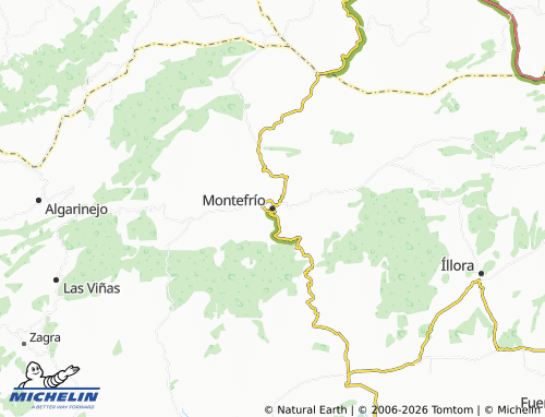 Mapa MICHELIN Montefrío - ViaMichelin