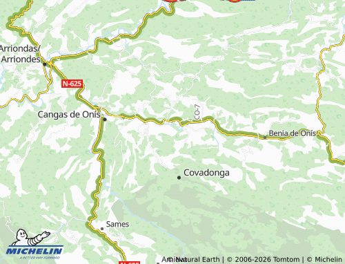 MICHELIN-Landkarte Abamia - ViaMichelin