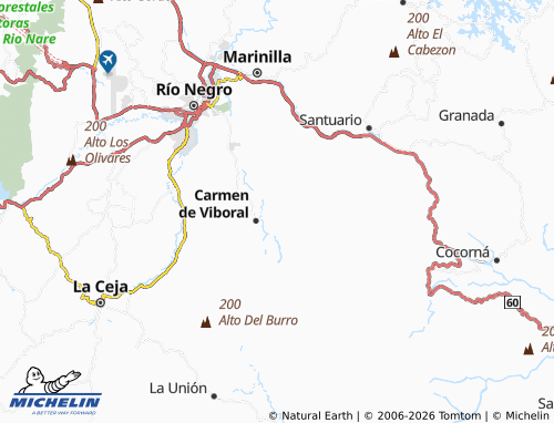 Mappa MICHELIN La Madera Aurora - ViaMichelin