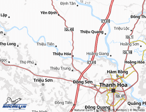 Mappa MICHELIN Thiệu Hóa - ViaMichelin