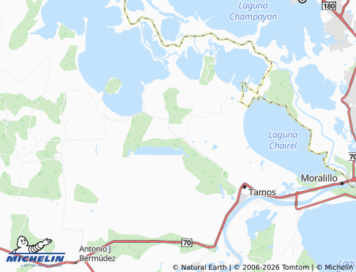 MICHELIN Ochoa map - ViaMichelin