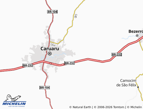 MICHELIN Rendeiras map - ViaMichelin