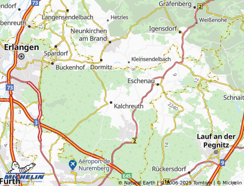 MICHELIN Röckenhof map - ViaMichelin