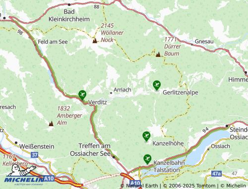 MICHELIN-Landkarte Hundsdorf - ViaMichelin