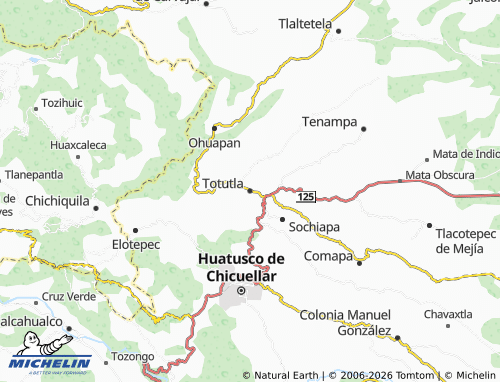 Mappa MICHELIN Totutla - ViaMichelin
