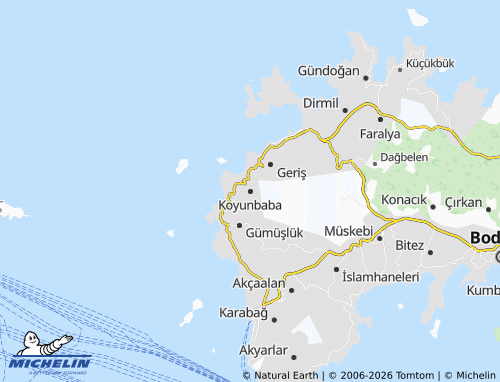 MICHELIN-Landkarte Koyunbaba - ViaMichelin