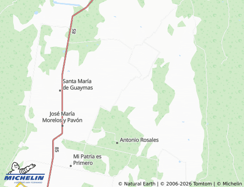 Mappa MICHELIN Santa Rosa - ViaMichelin
