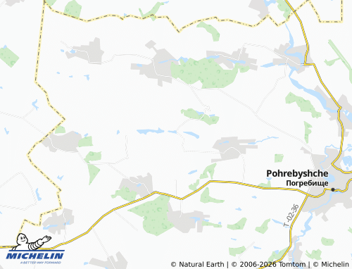 MICHELIN Vyshnivka map - ViaMichelin