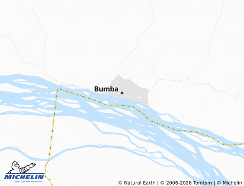 MICHELIN-Landkarte Bumba - ViaMichelin