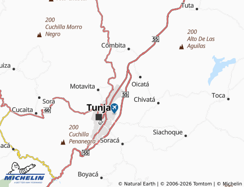 MICHELIN Tejares del Norte map - ViaMichelin