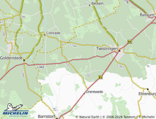MICHELIN Lerchenhausen map - ViaMichelin