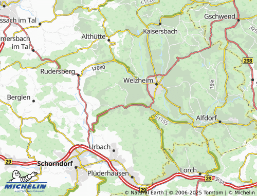 MICHELIN-Landkarte Taubenhof - ViaMichelin