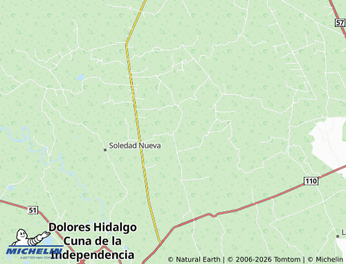 Mappa MICHELIN La Colorada - ViaMichelin