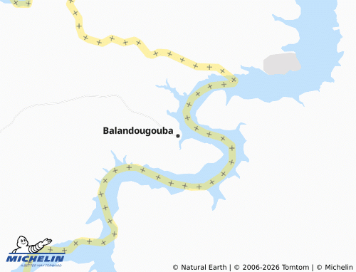 MICHELIN Balandougouba map - ViaMichelin