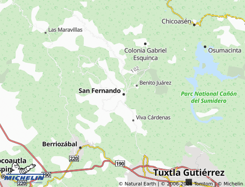 MICHELIN Caypoqui map - ViaMichelin