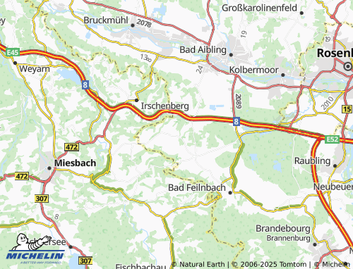 Kaart MICHELIN Unterhofen - ViaMichelin