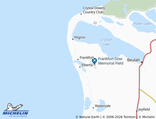 Mappa MICHELIN Frankfort - ViaMichelin