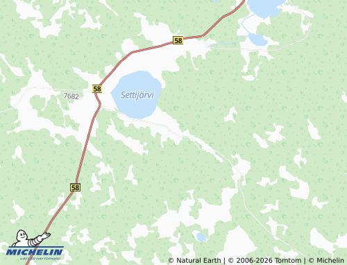 Carte MICHELIN Koposperä - ViaMichelin