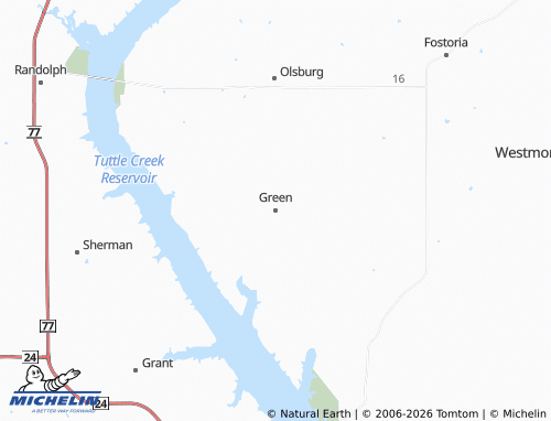 Mapa MICHELIN Green - ViaMichelin