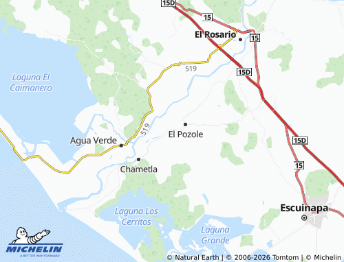 Carte MICHELIN Apoderado - ViaMichelin