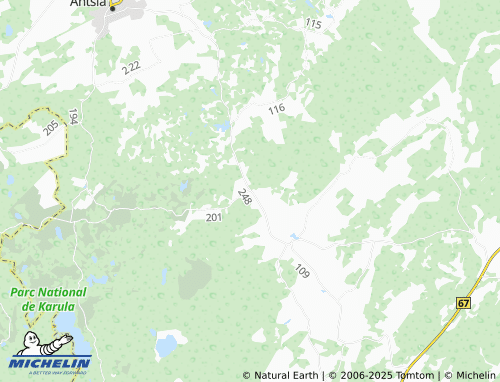 MICHELIN Litsmetsa map - ViaMichelin