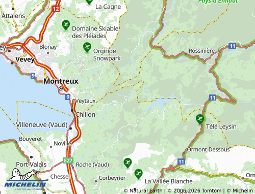 Carte MICHELIN Chaude - ViaMichelin