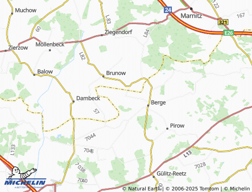 MICHELIN Kleeste map - ViaMichelin