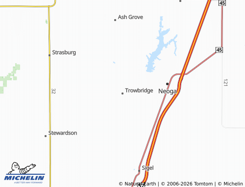 Mapa MICHELIN Trowbridge - ViaMichelin