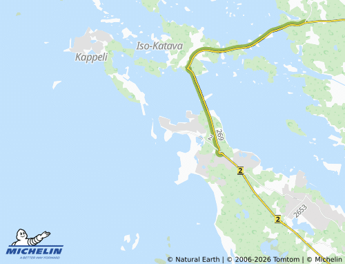 MICHELIN-Landkarte Mäntyluoto - ViaMichelin