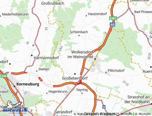 Carte MICHELIN Münichsthal - ViaMichelin