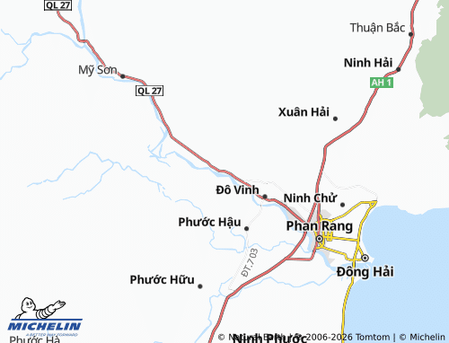 Mapa MICHELIN Nhơn Sơn - ViaMichelin