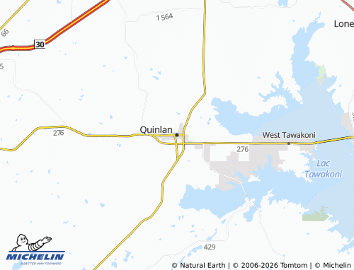 Mapa MICHELIN Quinlan - ViaMichelin