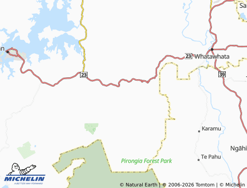 Mapa MICHELIN Waitetuna - ViaMichelin
