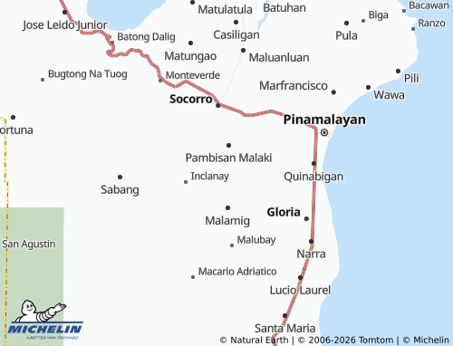 MICHELIN Maliangcog map - ViaMichelin