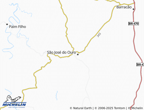 MICHELIN Nossa Senhora da Saúde map - ViaMichelin