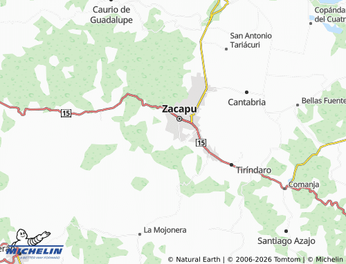 Mapa MICHELIN Las Maravillas - ViaMichelin