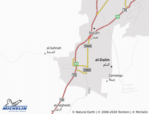 MICHELIN-Landkarte al-Falah - ViaMichelin