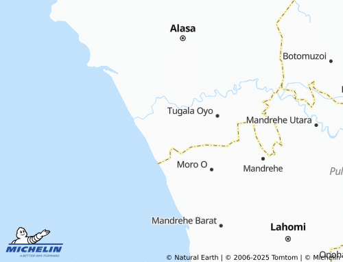 MICHELIN Humene Siheneasi map - ViaMichelin