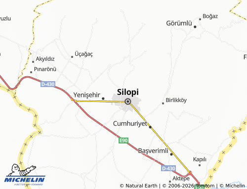 MICHELIN Nuh map - ViaMichelin