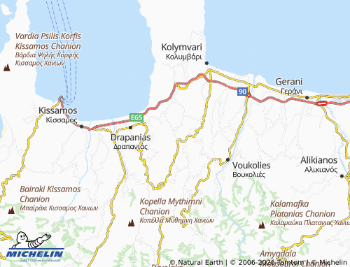 Carte MICHELIN Vasilopoulo - ViaMichelin