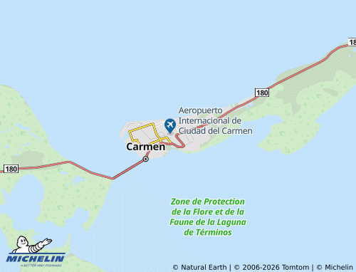 MICHELIN Restito de Las Pilas II map - ViaMichelin