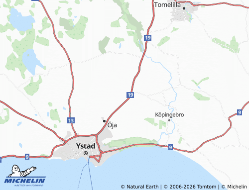 Carte MICHELIN Stora Herrestad - ViaMichelin
