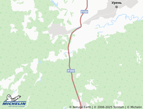 MICHELIN Krasnyy Yar map - ViaMichelin