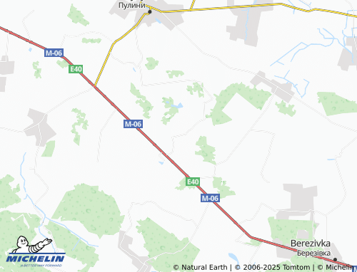 MICHELIN Babychivka map - ViaMichelin