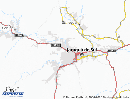 Mapa MICHELIN Água Verde - ViaMichelin