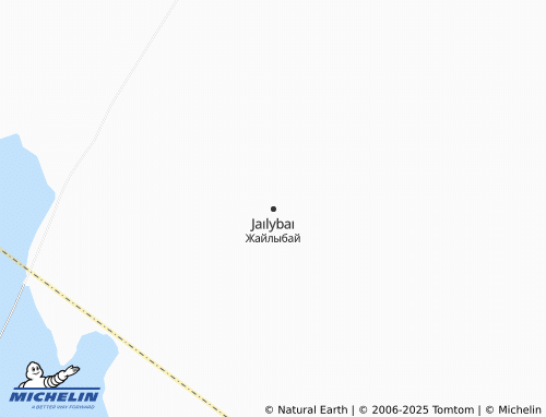 MICHELIN Zhaylybay map - ViaMichelin