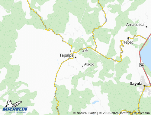 MICHELIN-Landkarte Tapalpa - ViaMichelin