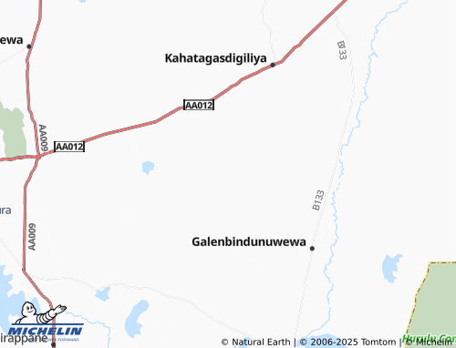 MICHELIN Kanadara Rathmale map - ViaMichelin