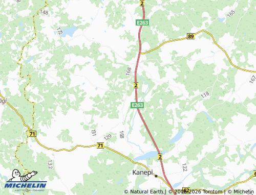 Mapa MICHELIN Sirvaste - ViaMichelin